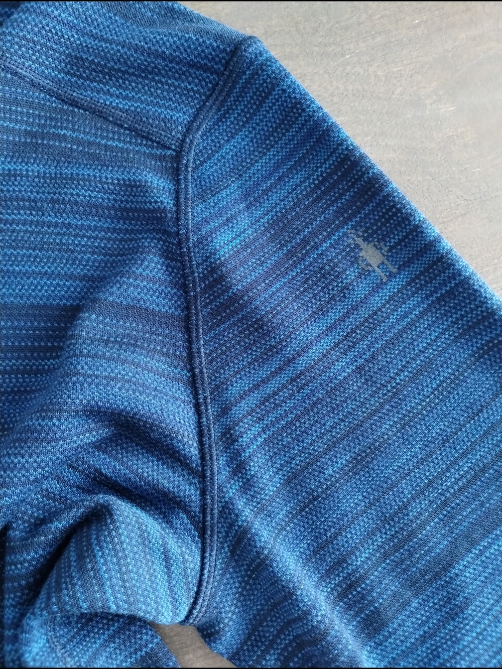 Smartwool Classic Thermal Merino 250 Base Layer Crew Navy XL Wool - Picture 6 of 9